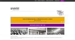 Desktop Screenshot of grumelot.com